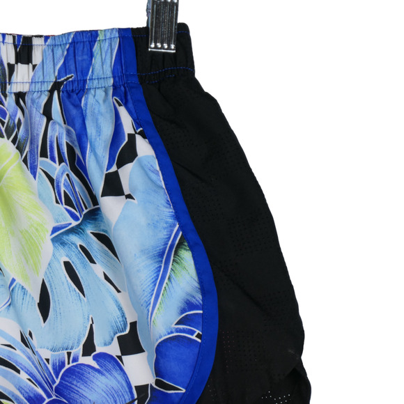 Nike Blue Shorts Womens Medium Stretch Pockets Lined Elastic Waist Active - Picture 2 of 10